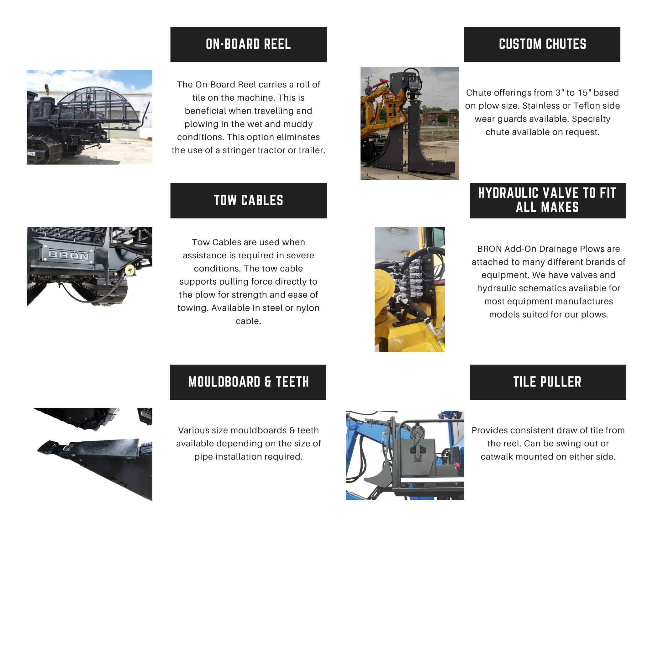 BRON DL375 - Options