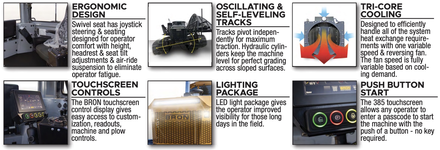 Bron - 385 Features